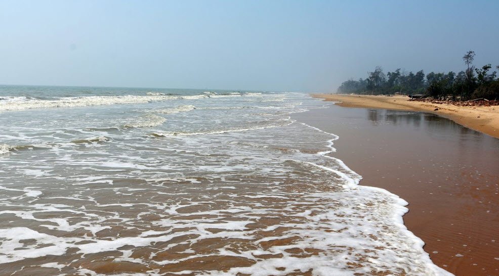 Shankarpur Sea beach, West Bengal, India